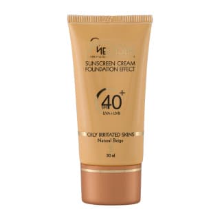 کرم ضدآفتاب رنگی مدیسان SPF40 پوست چرب و حساس( بژ طبیعی )شماره 2