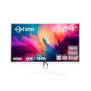 مانیتور 24 اینچ فاطر مدل Fater F24-100W1 با وضوح 1080 × 1920 پیکسل، پنل IPS و نرخ بهروزرسانی 100 هرتز
