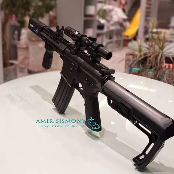 تفنگ شارژی بزرگ کد m4 — تصویر ۲