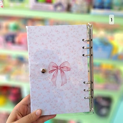 کلاسور شفاف پینترستی