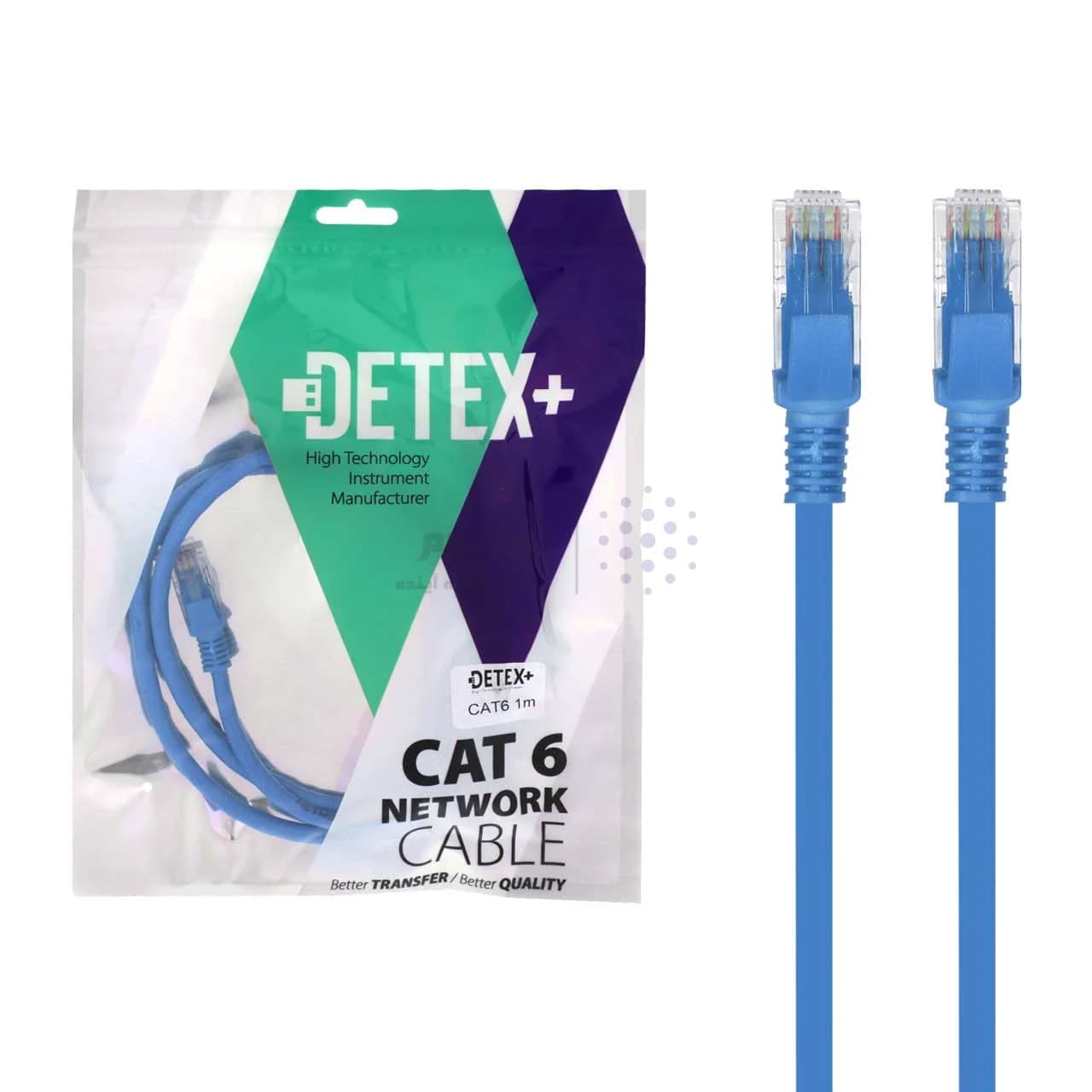 کابل شبکه 1 متری DETEX+ Cat6 — تصویر ۴