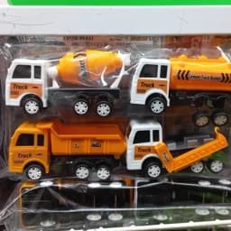 ماشین اسباب بازی 4تایی آتش نشانی عقب کش — تصویر ۴