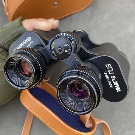 دوربین شکاری روسی بایگیش BaiGish 8 30 WA لنز کریستالی یاقوتی اورجینال — تصویر ۴