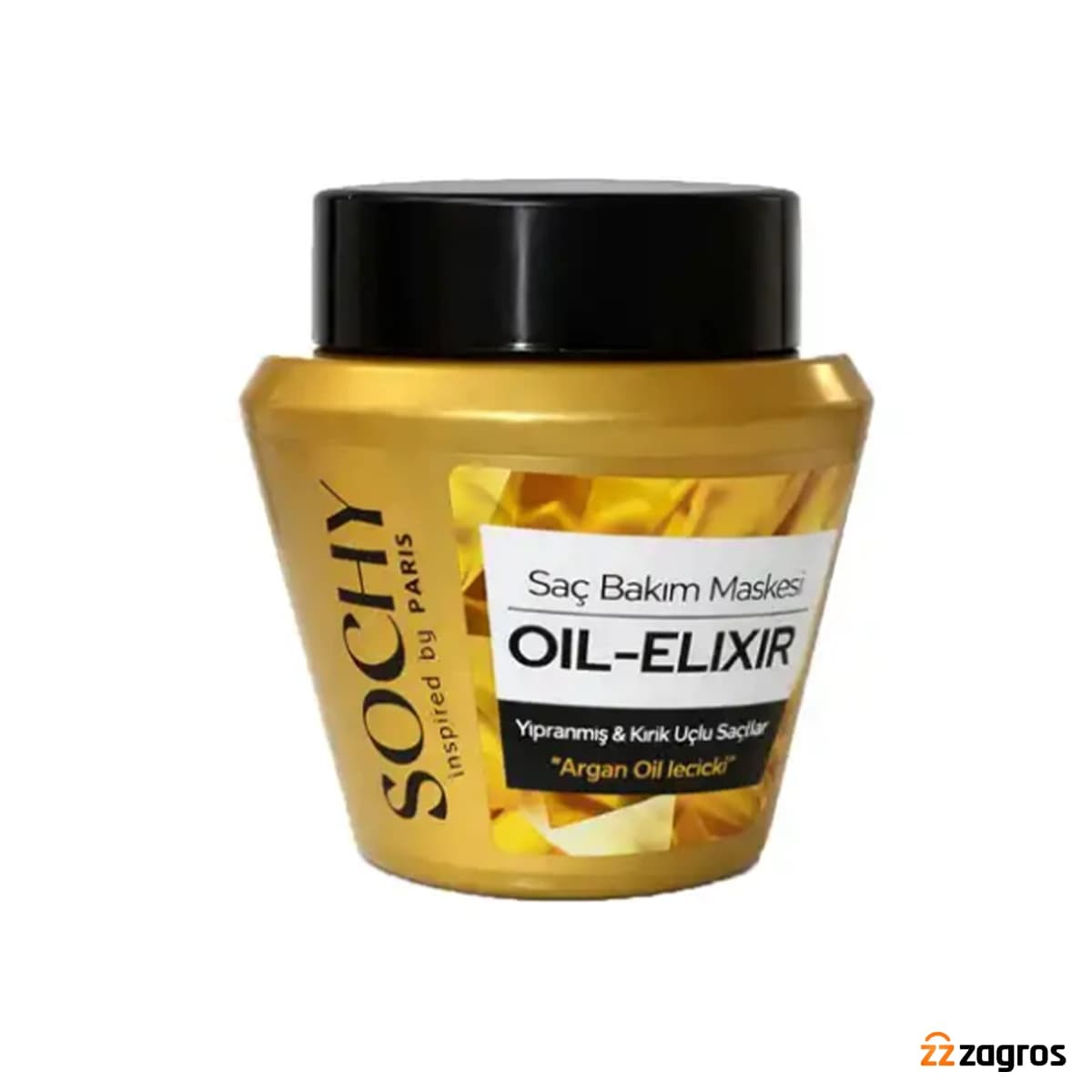 ماسک مو SOCHY سوچی مدل Saç Bakım Maskesi OIL-ELIXIR مناسب موهای آسیب دیده 300 میل