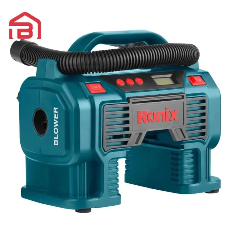 مینی کمپرسور سه کاره فندکی با کیف رونیکس مدل RH-4260B — تصویر ۲