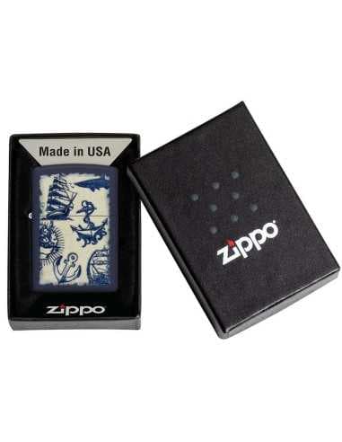 فندک زیپو Zippo 49774 (NAUTICAL DESIGN) — تصویر ۳