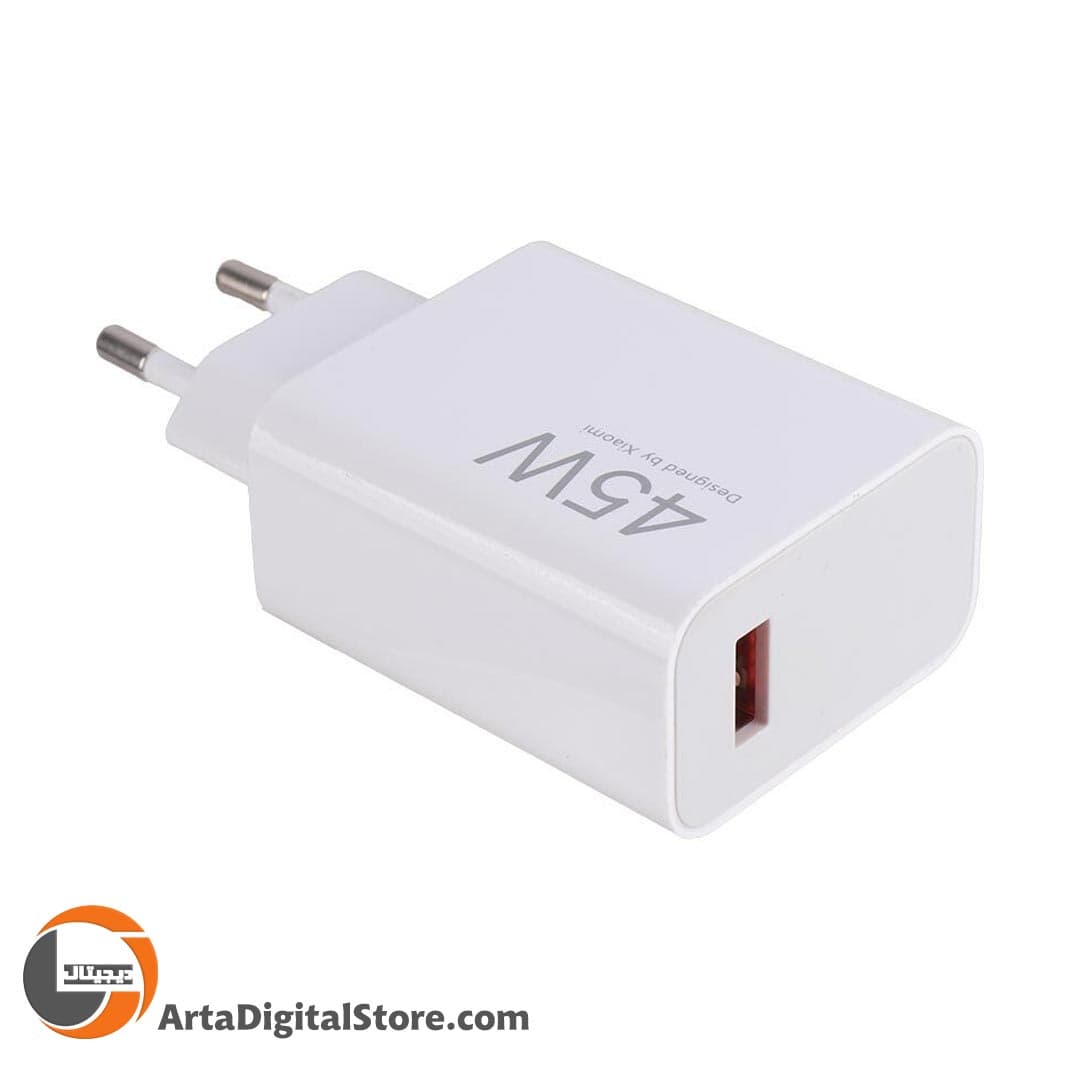 شارژر شیائومی Xiaomi Fast Charging MDY-17-EF 45W White — تصویر ۳