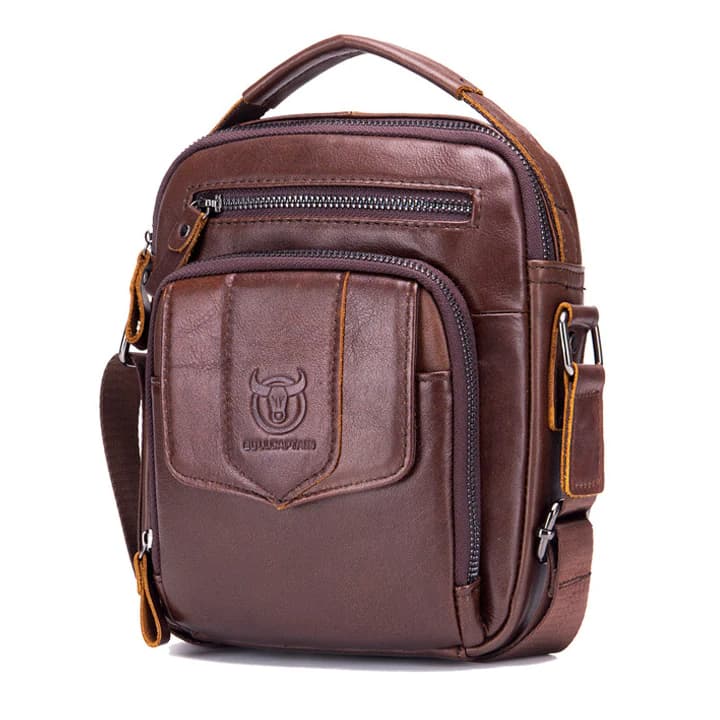 کیف دوشی چرم طبیعی مدل Shoulder Bag 26 | سیلوا چرم — تصویر ۲