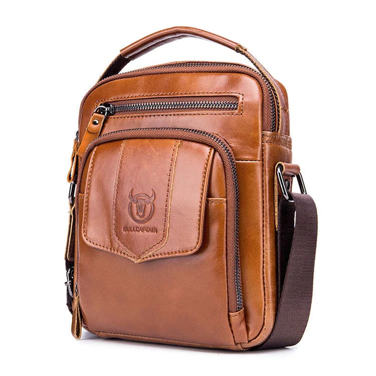 کیف دوشی چرم طبیعی مدل Shoulder Bag 26 | سیلوا چرم — تصویر ۳