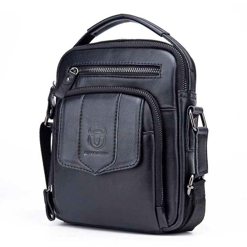 کیف دوشی چرم طبیعی مدل Shoulder Bag 26 | سیلوا چرم — تصویر ۸