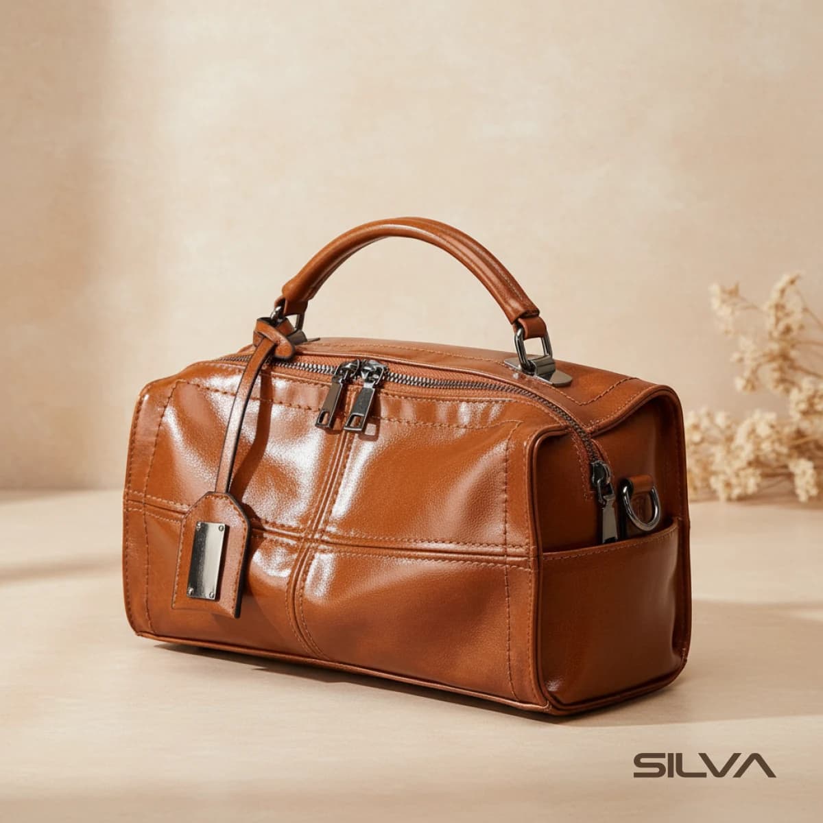 کیف دستی زنانه چرم طبیعی مدل Women’s Bag 30 | سیلوا چرم
