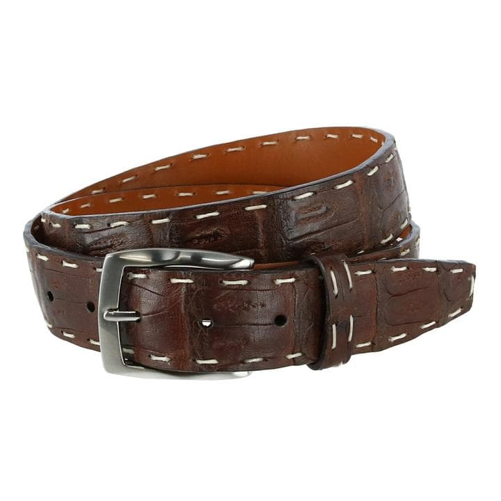 کمربند مردانه چرم طبیعی مدل Belt 02 | سیلوا چرم — تصویر ۷
