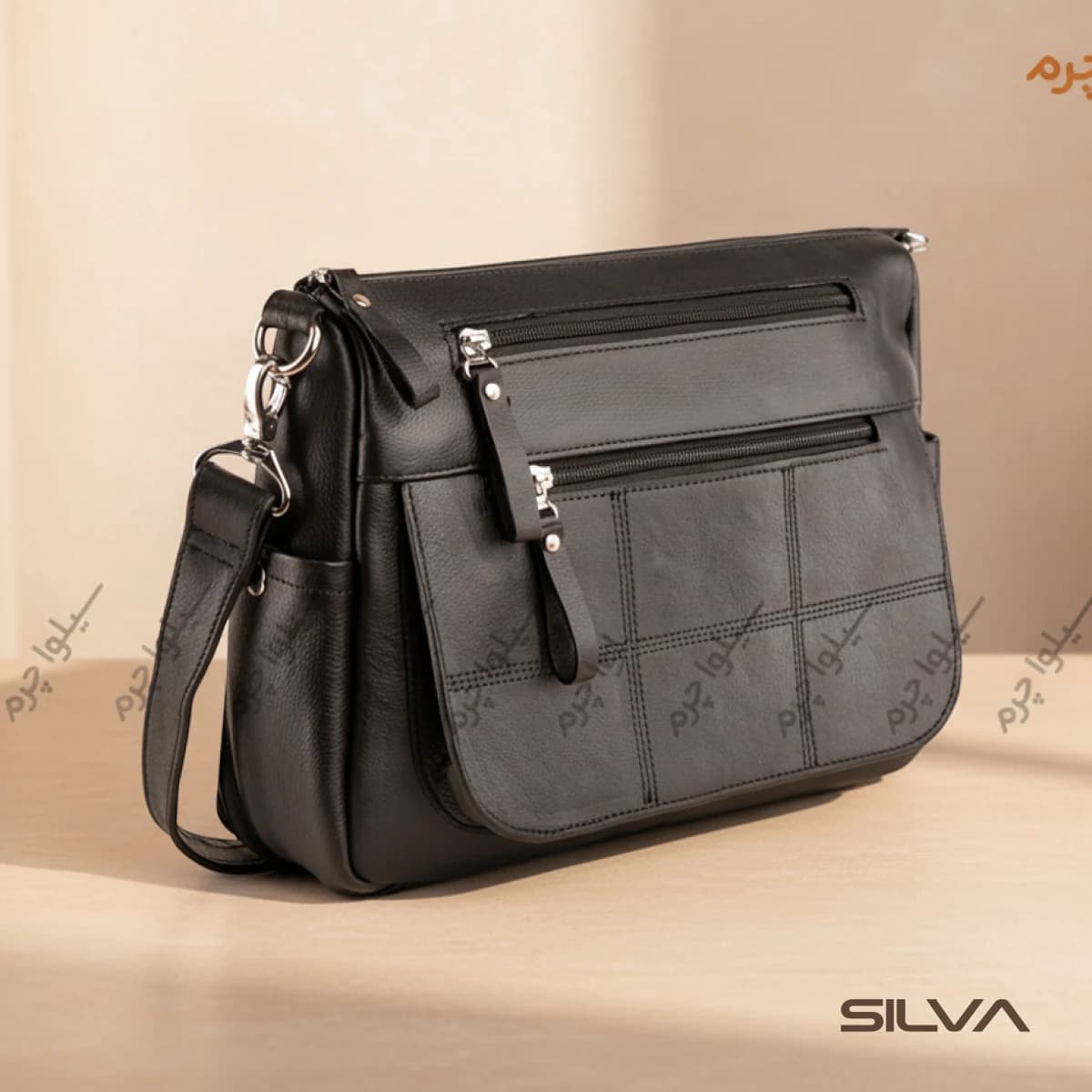 کیف دستی زنانه چرم طبیعی مدل Women’s Bag 23 | سیلوا چرم
