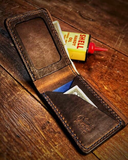 جا کارتی چرم طبیعی مدل Card Holder 26 | سیلوا چرم — تصویر ۵