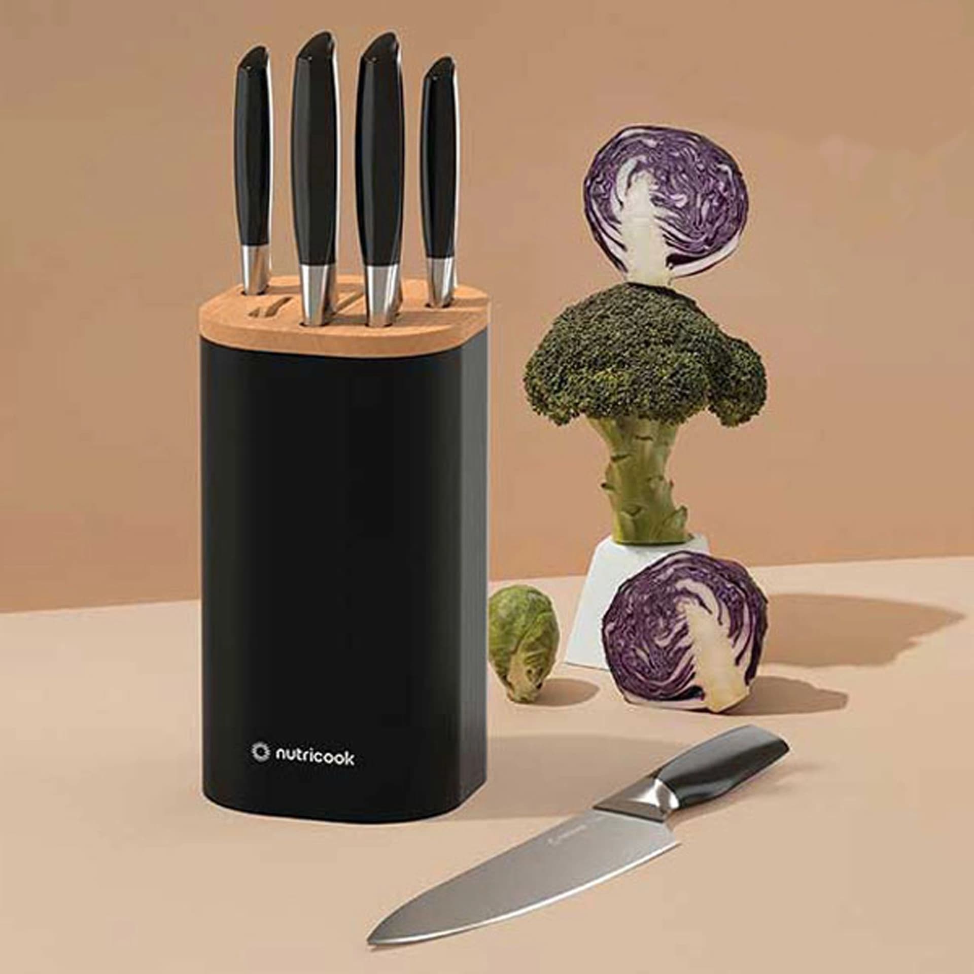 سرویس چاقو 6 پارچه نوتریکوک مدل Nutricook KB150 — تصویر ۴