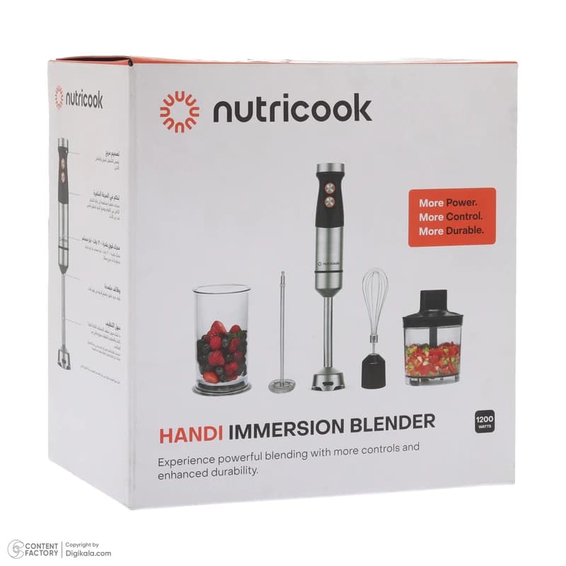 گوشت کوب برقی نوتریکوک مدل Nutricook HB100ME — تصویر ۳
