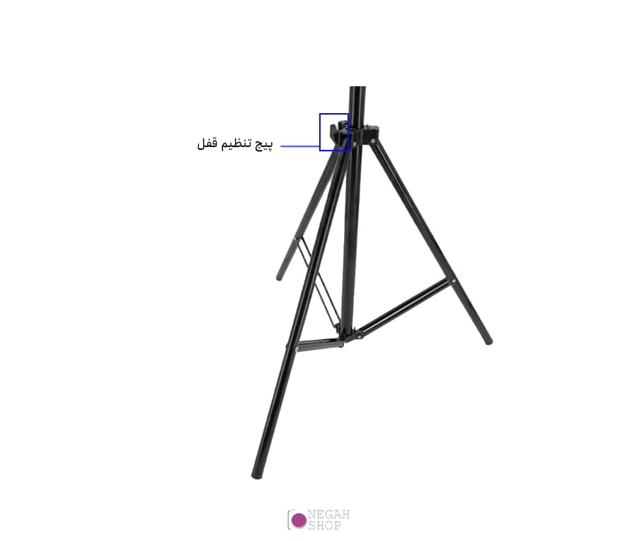 سه پایه نور زومی Zomei M1 با ارتفاع ۱۷۰ سانتیمتر — تصویر ۸