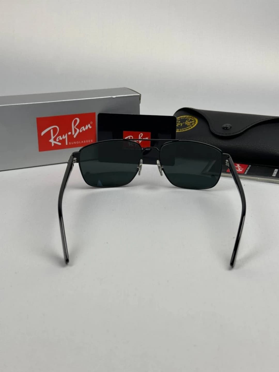 عینک ریبن تمام مشکیrayban rb-3663 — تصویر ۴