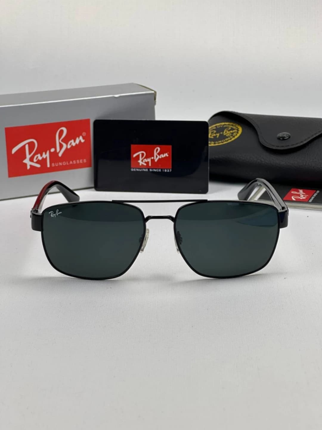 عینک ریبن تمام مشکیrayban rb-3663 — تصویر ۲