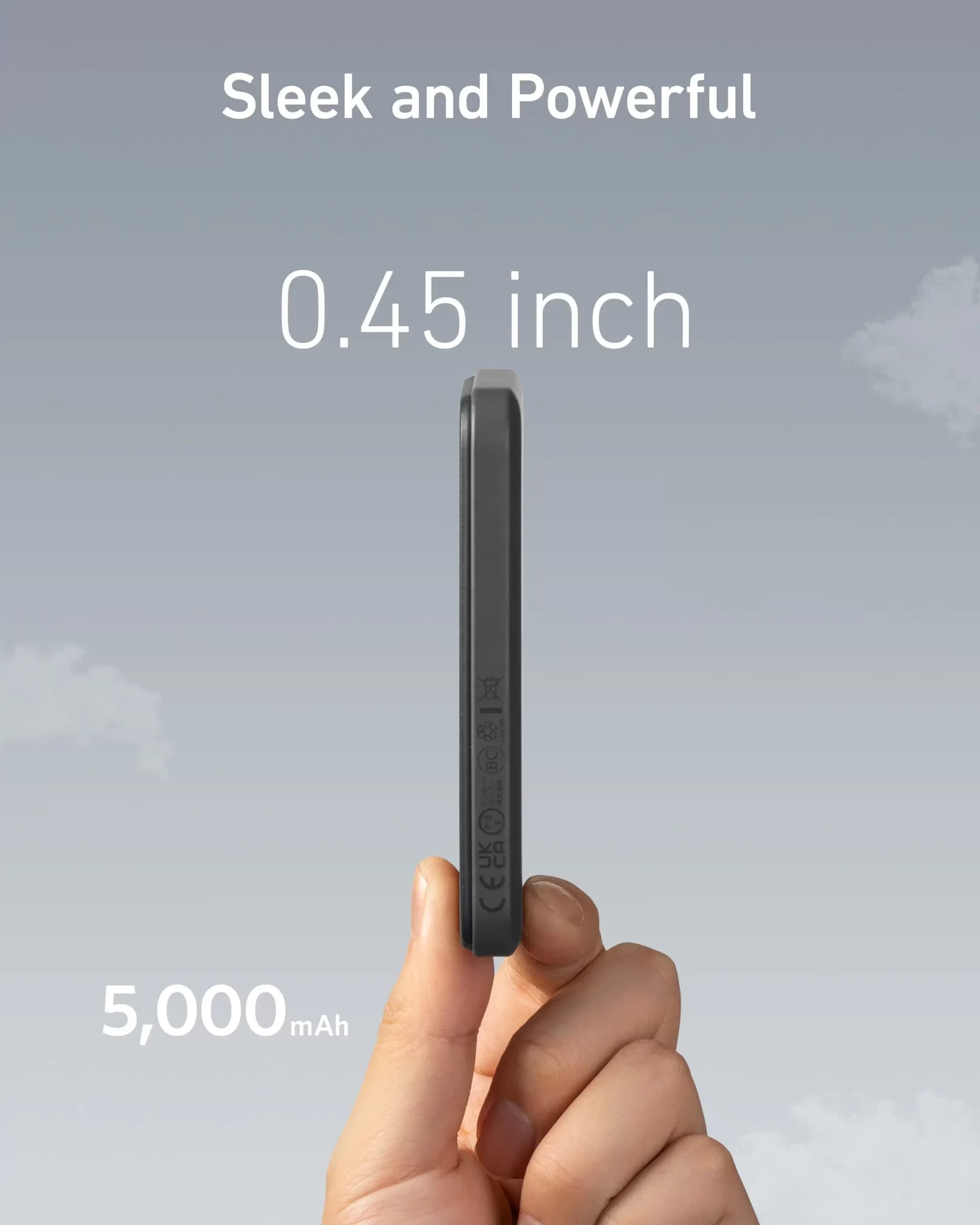پاور بانک بی سیم انکر Anker 621 5000mAh Magnetic Battery (A1610) — تصویر ۷