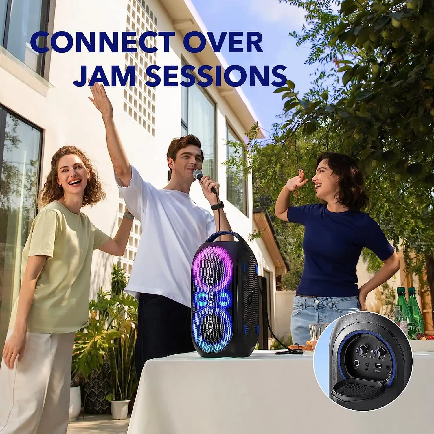 اسپیکر بلوتوث انکر Anker Rave Party 2 Portable Speaker — تصویر ۶