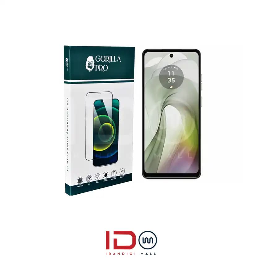 گلس و محافظ هیدروژلی (شفاف) بدنه گوشی موتورولا مدل Motorola E14 — تصویر ۲