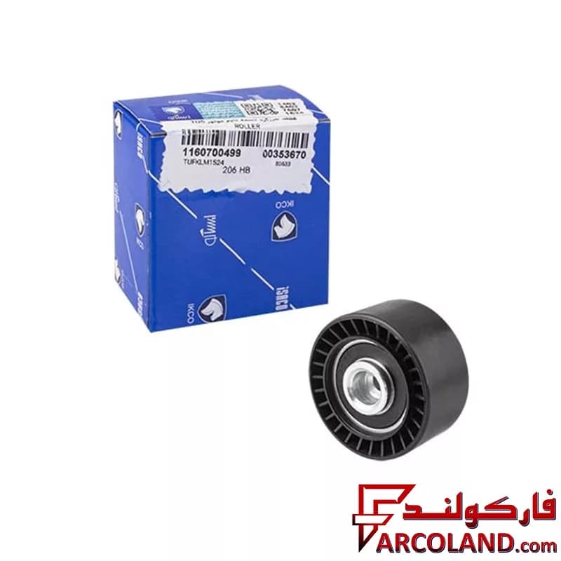 بلبرینگ سفت کن ثابت تسمه تایم ایساکو مدل 11607004 مناسب پژو 207