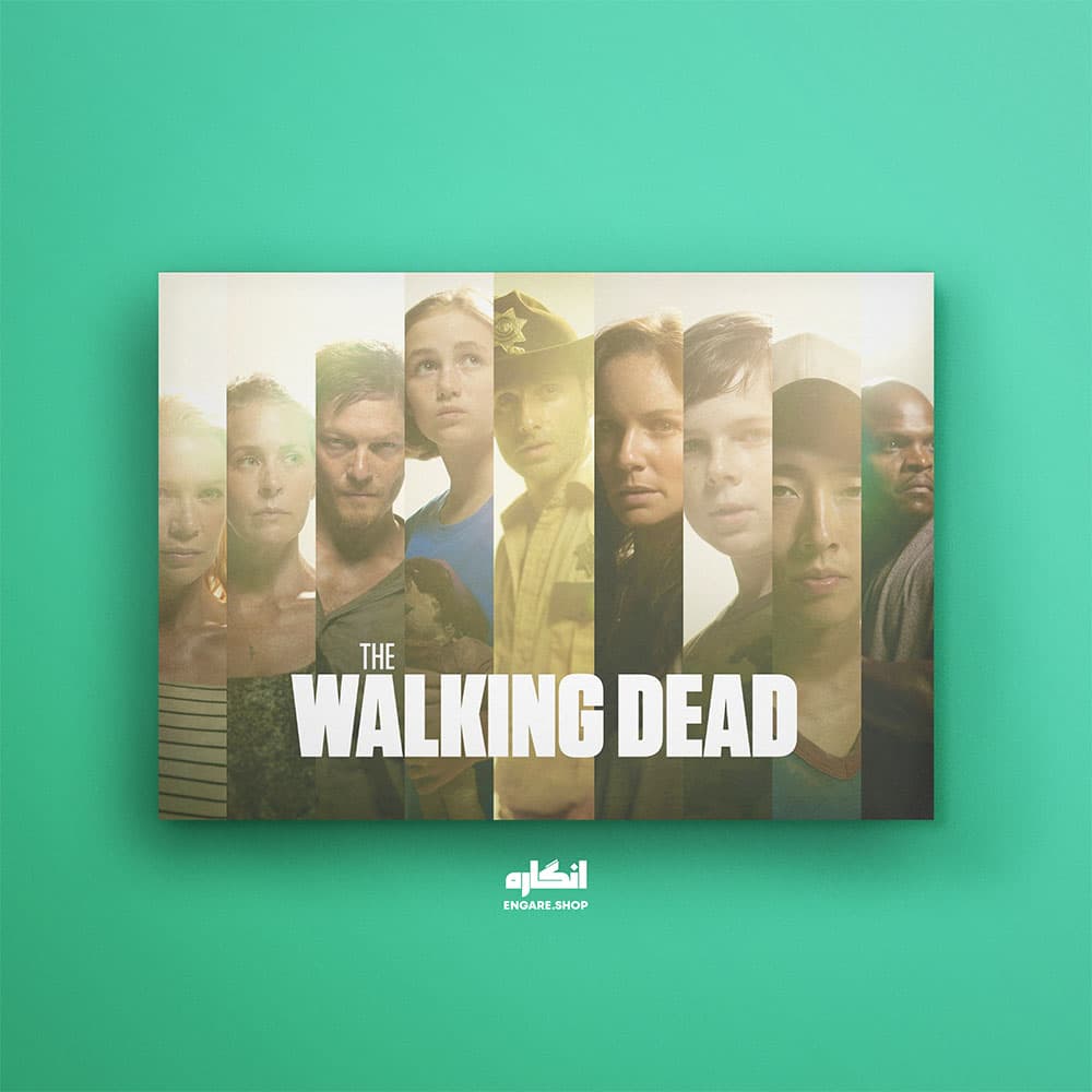 تابلو شاسی Walking Dead کد ENCF185