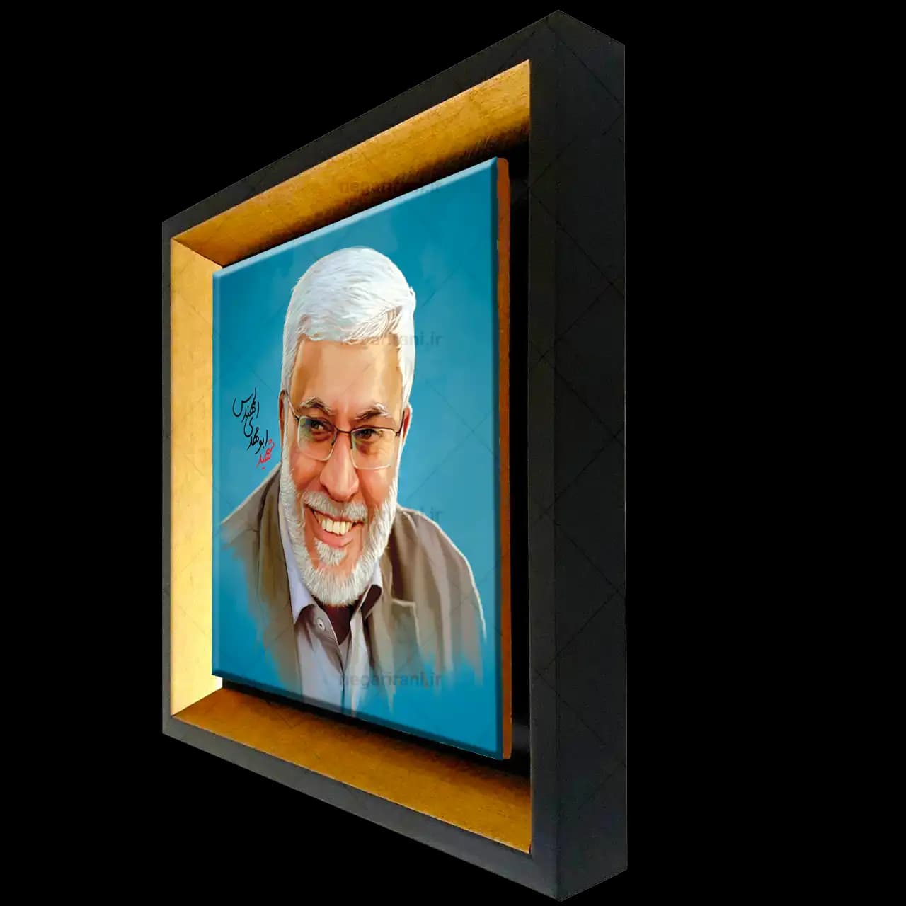 تابلو کاشی شهید ابومهدی المهندس مدل 2Z 83 — تصویر ۲