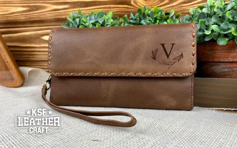 کیف پول زنانه چرم طبیعی مدل Wallet 16 | سیلوا چرم — تصویر ۷