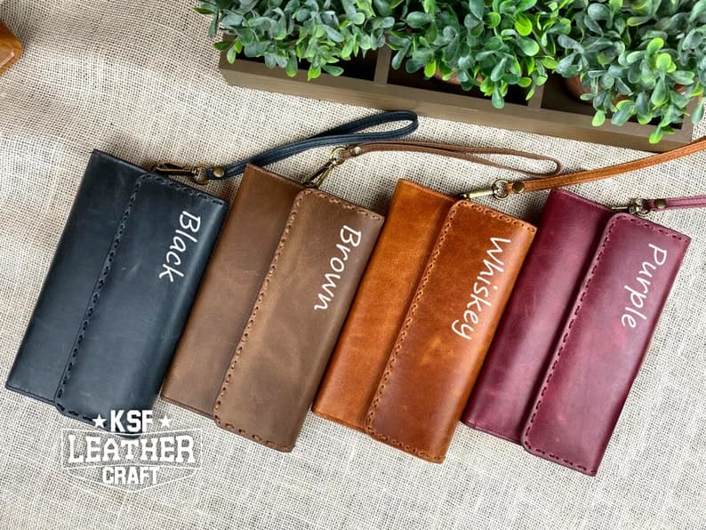 کیف پول زنانه چرم طبیعی مدل Wallet 16 | سیلوا چرم — تصویر ۲