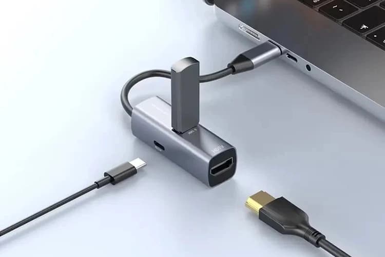 هاب USB-C برند پاورولوژی مدل PWJT424 — تصویر ۴
