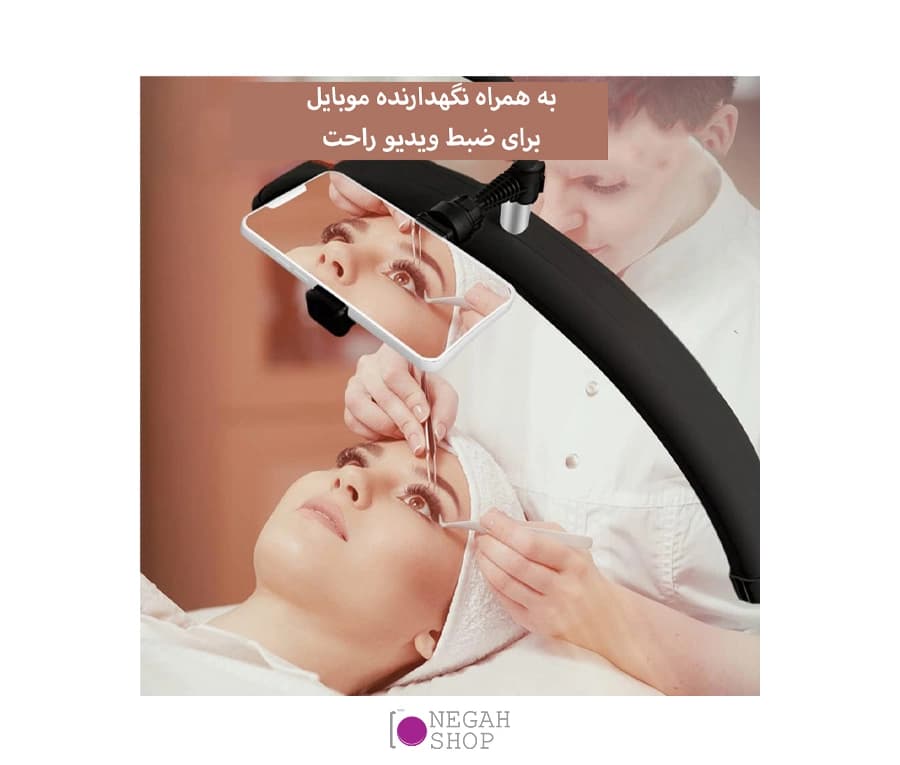مون لایت زومی Zomei HD-M6X با پایه قابل تنظیم — تصویر ۴