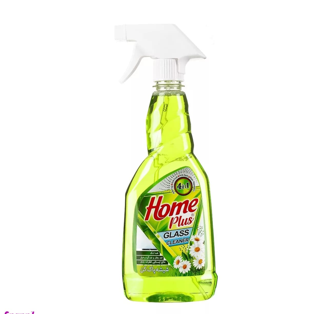 شیشه پاک کن هوم پلاس (Home Plus) مدل Flower حجم 500 میلی لیتر — تصویر ۴