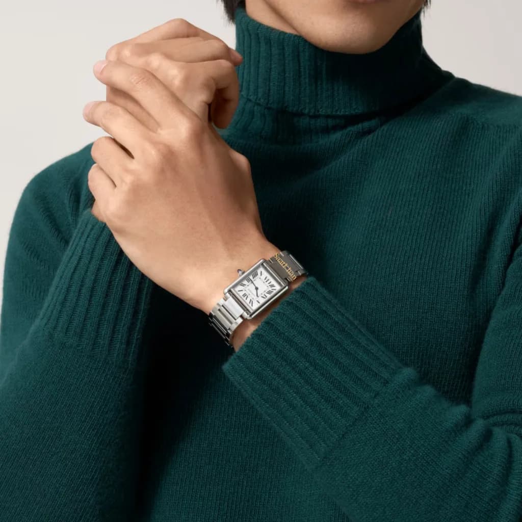ساعت مردانه کارتیه تانک کوارتز Cartier TANK CM030 — تصویر ۲