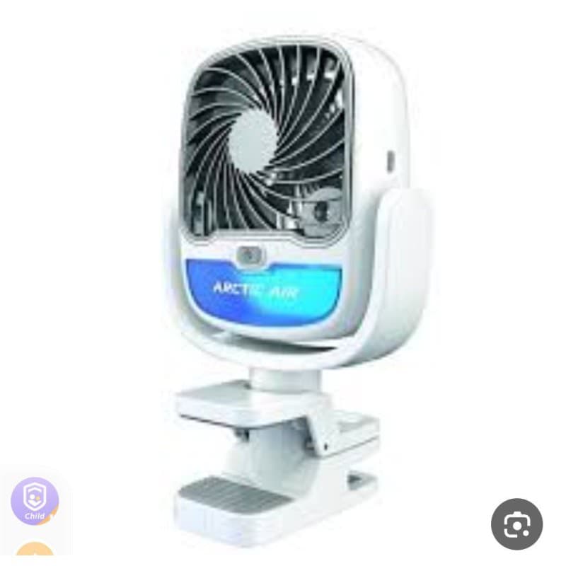 پنکه شارژی گیره ایArctic air کد B626