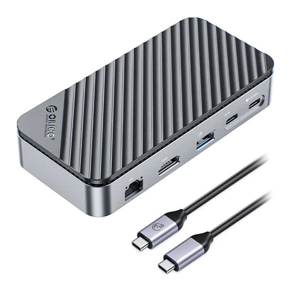 باکس حافظه M2 NVMe/NGFF SSD و هاب 10 پورت اوریکو مدل DPM2P9-V1