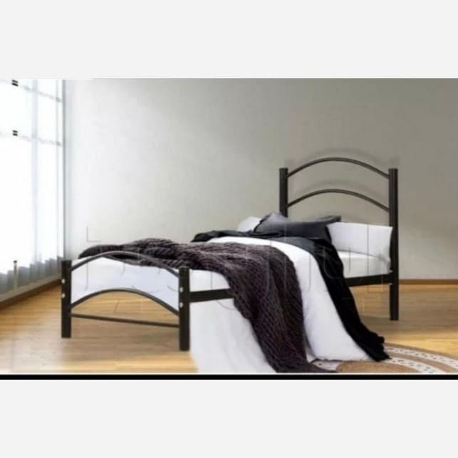 تختخواب یکنفره فلزی مدل یکتا سایز 120 مبلمان فرنا مدل 1144840 — تصویر ۲