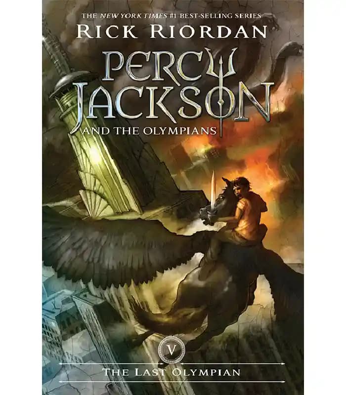 کتاب The Last Olympian (آخرین المپنشین) اثر Rick Riordan | نسخه انگلیسی PDF