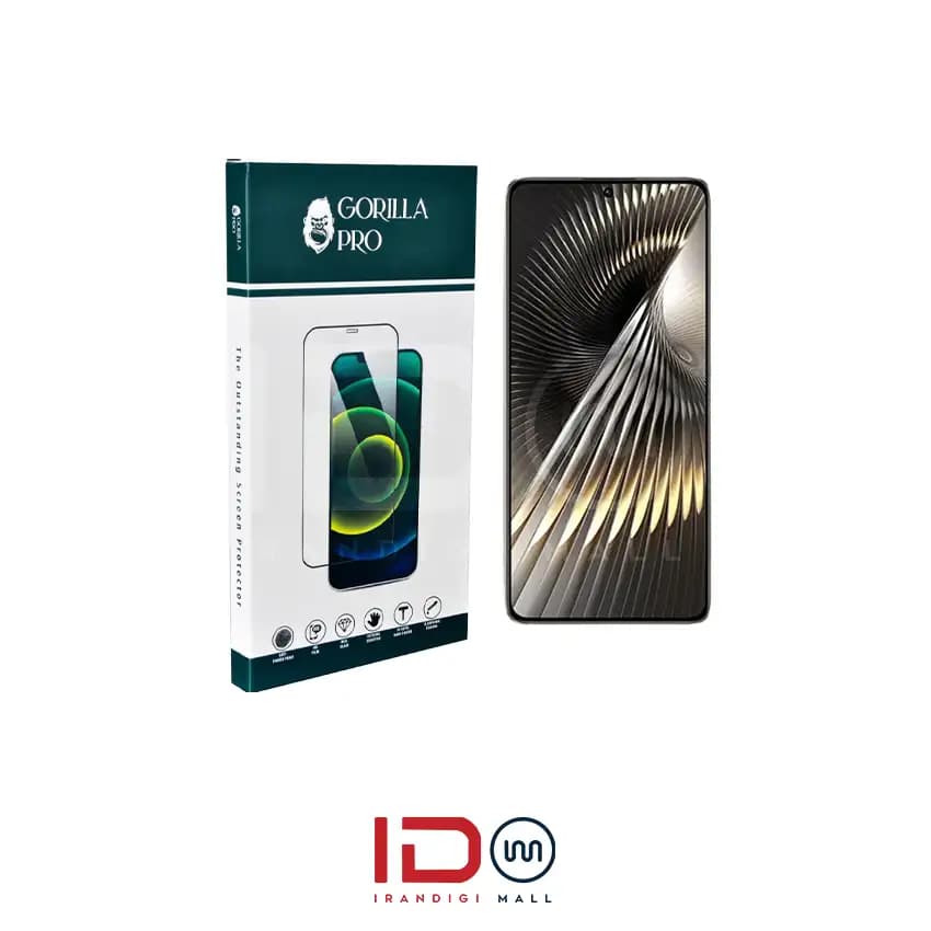 گلس و محافظ هیدروژلی (مات) بدنه گوشی شیائومی مدل Redmi Turbo 3 — تصویر ۲