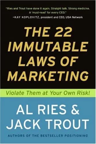 و دانلود نسخه کامل کتاب زبان اصلی The 22 Immutable Laws of Marketing: Exposed and Explained by the World’s Two Kindle Edition | دانلود کتاب خارجی