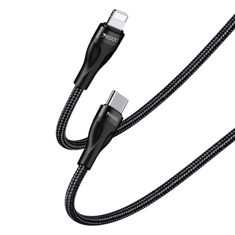 کابل شارژ تایپ سی لاتنینگ یسیدو مدل Yesido CA82 PD CABLE — تصویر ۲