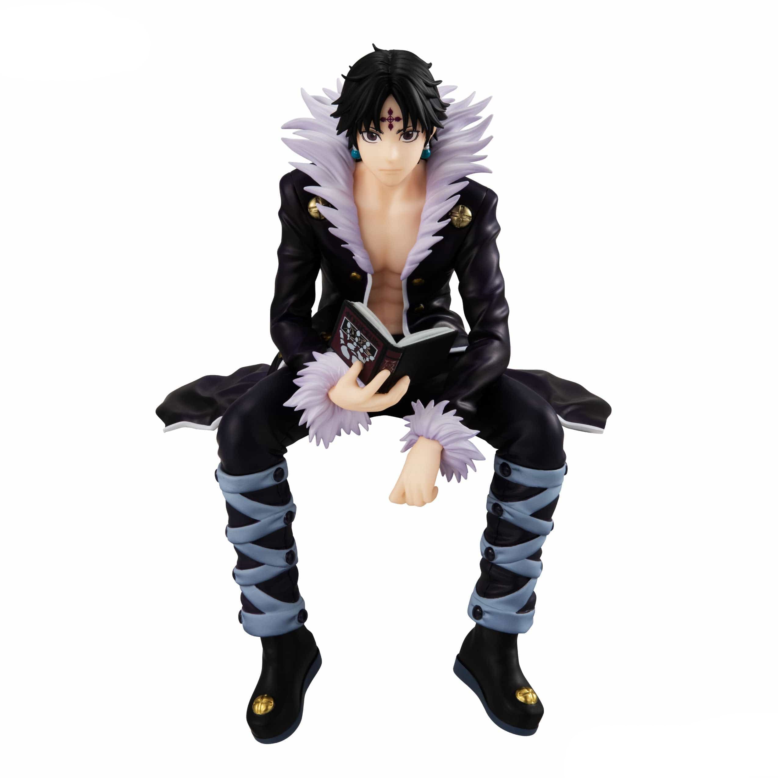 فیگور کرولو لوسیفر Chrollo Lucilfer سری هانتر ایکس هانتر Hunter x Hunter طرح نشسته