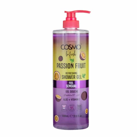 ژل حمام بدن پشن(Passion Fruit) 1000 میل کازمو مدل – Shower Gel — تصویر ۲