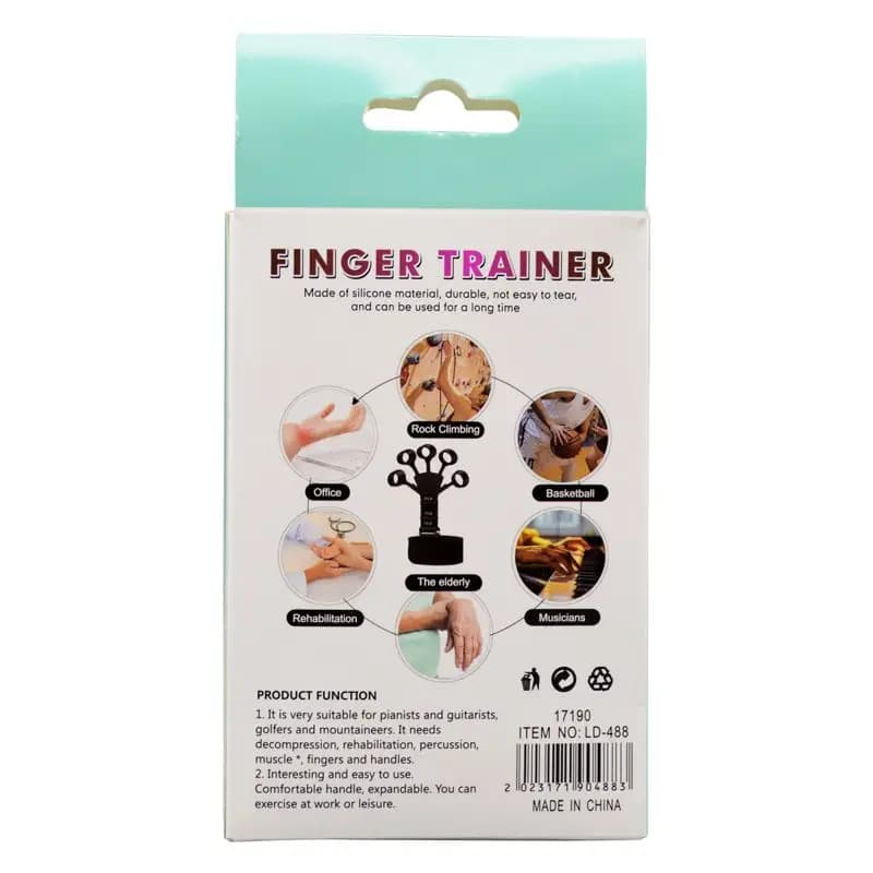کش تقویت انگشت سه کاره گریپستر وارداتی Silicone Finger Trainer | Morning Sun — تصویر ۸