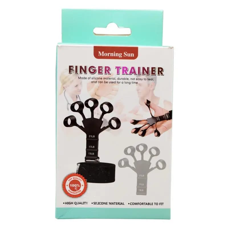 کش تقویت انگشت سه کاره گریپستر وارداتی Silicone Finger Trainer | Morning Sun — تصویر ۴