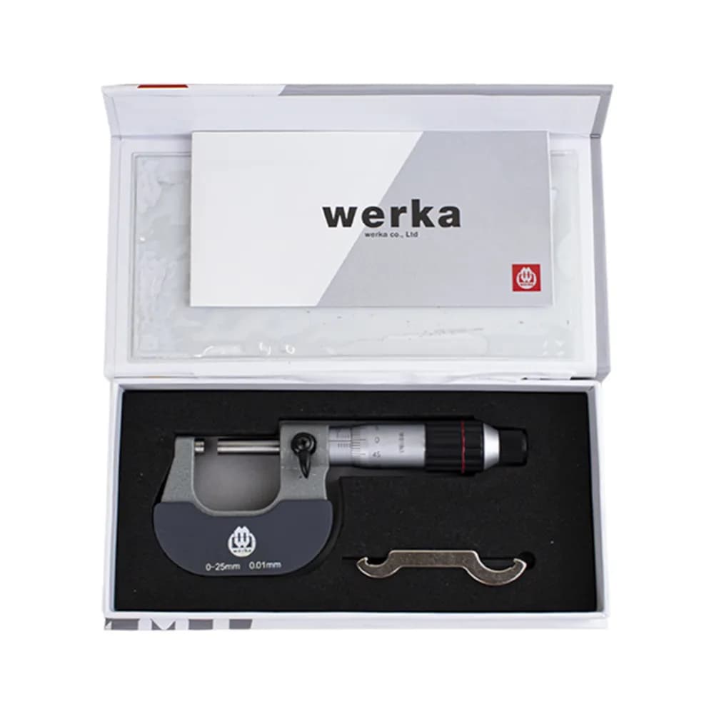میکرومتر خارج سنج معمولی اندازه 150-125 مدل Werka 217-5455 — تصویر ۴