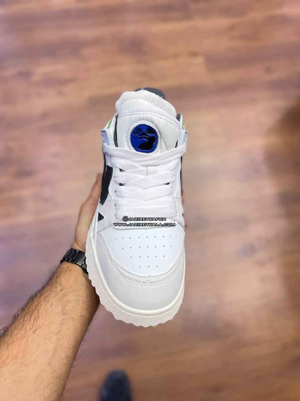 کتانی آف وایت off white سفید ست مردانه و زنانه — تصویر ۲
