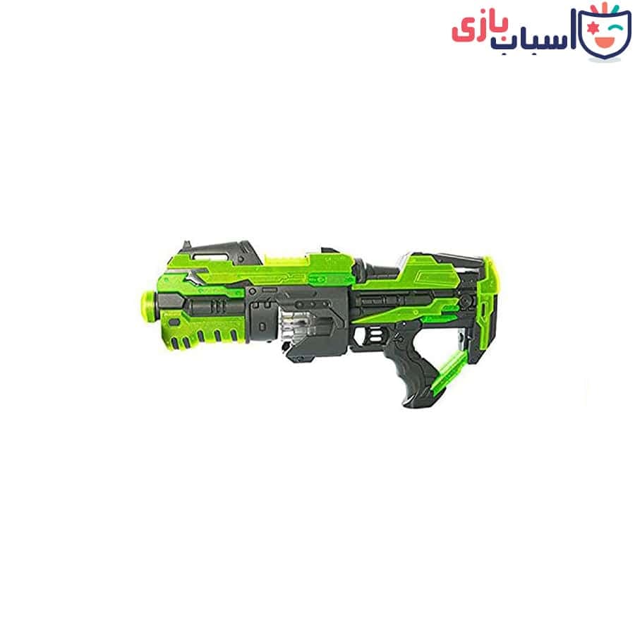 تفنگ اسباب بازی تیر اسفنجی باطری خور FJ553 — تصویر ۳