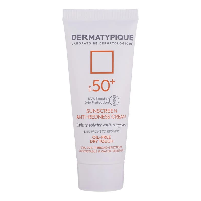 کرم ضد آفتاب بدون رنگ درماتیپیک SPF50 مدل Anti_redness محافط UVB, UVA مناسب انواع پوست حجم 40 میلیلیتر — تصویر ۲